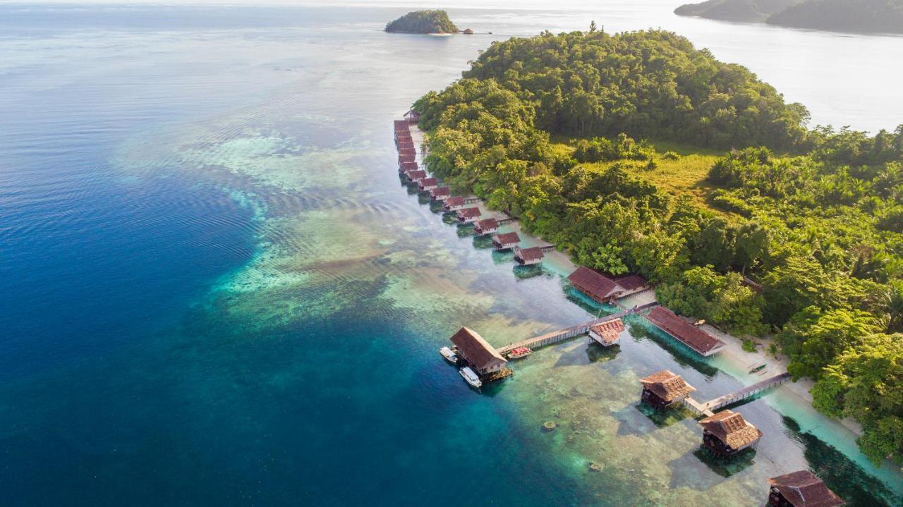 Papua Paradise Eco Resort Pulau Birie エクステリア 写真