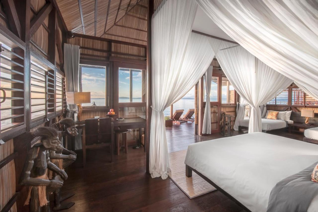 Papua Paradise Eco Resort Pulau Birie エクステリア 写真