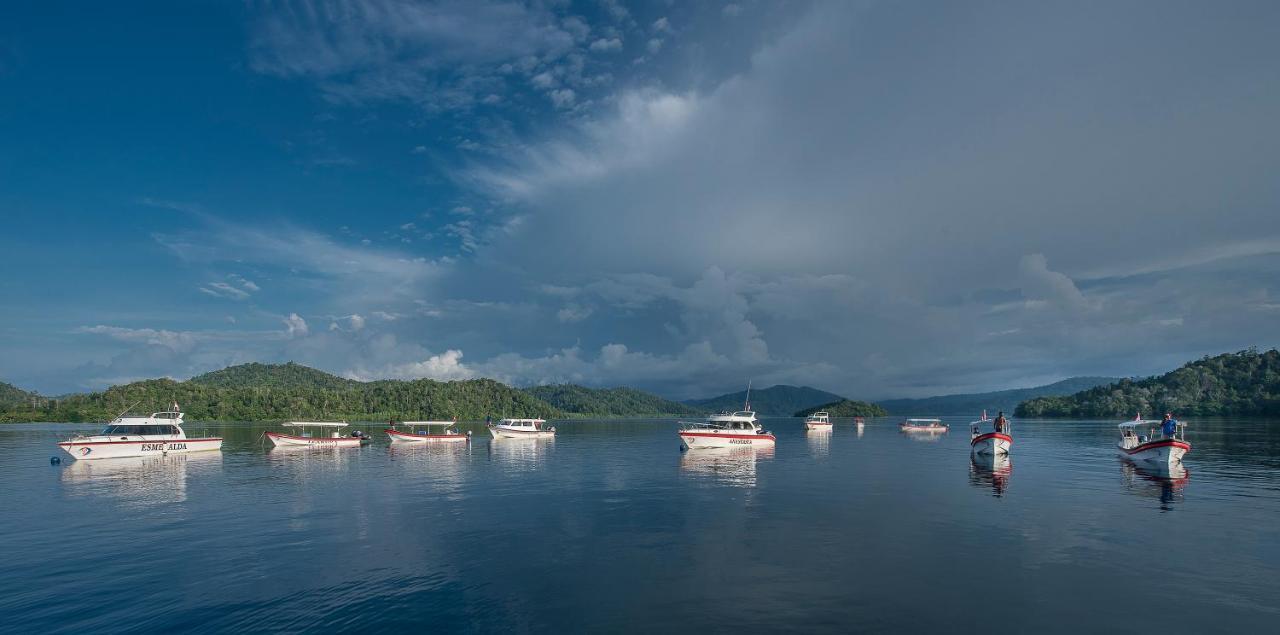 Papua Paradise Eco Resort Pulau Birie エクステリア 写真